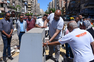 الإسكندرية: بدء تطبيق منظومة صناديق القمامة المدفونة تحت الأرض لتطوير إدارة المخلفات 